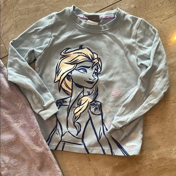 Disney Frozen Pajama Set - Blue and Purple - Picture 4 of 8